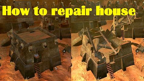 how to repair buildings in shogun 2|Repairing buildings .